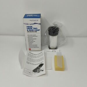 Katadyn Hiker Pro Base Camp Microfilter Replacement Filter Cartridge Open Box